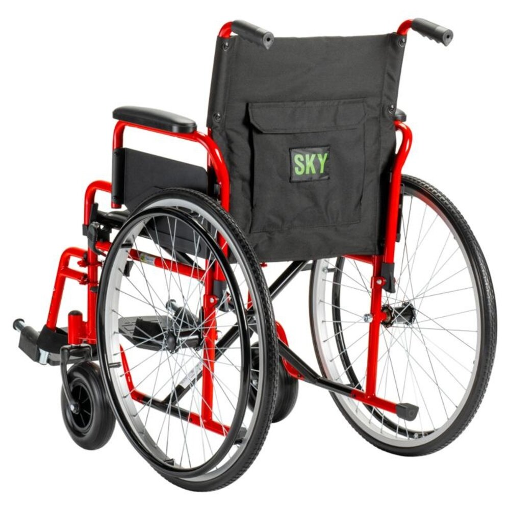 Sky Sky Basic rolstoel - Rood
