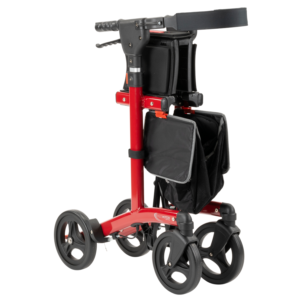 MultiMotion MultiMotion Trollimaster RA60 lichtgewicht Rollator STANDARD - Rood