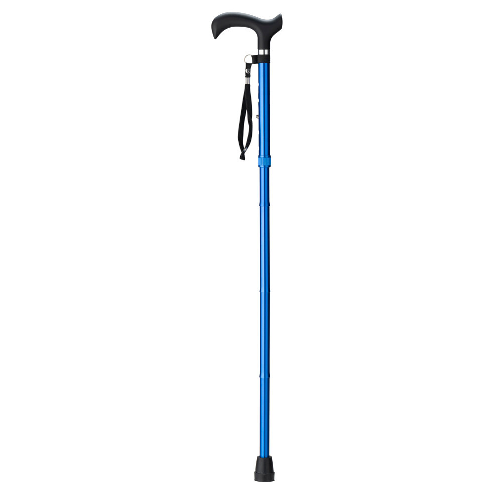 MultiMotion Wandelstok opvouwbaar - Blauw