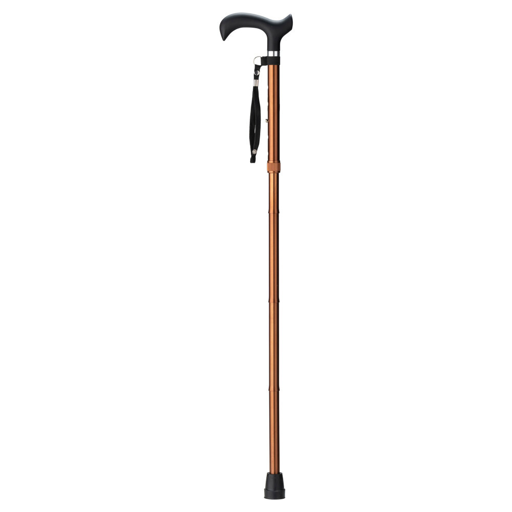 MultiMotion Wandelstok opvouwbaar - Bruin