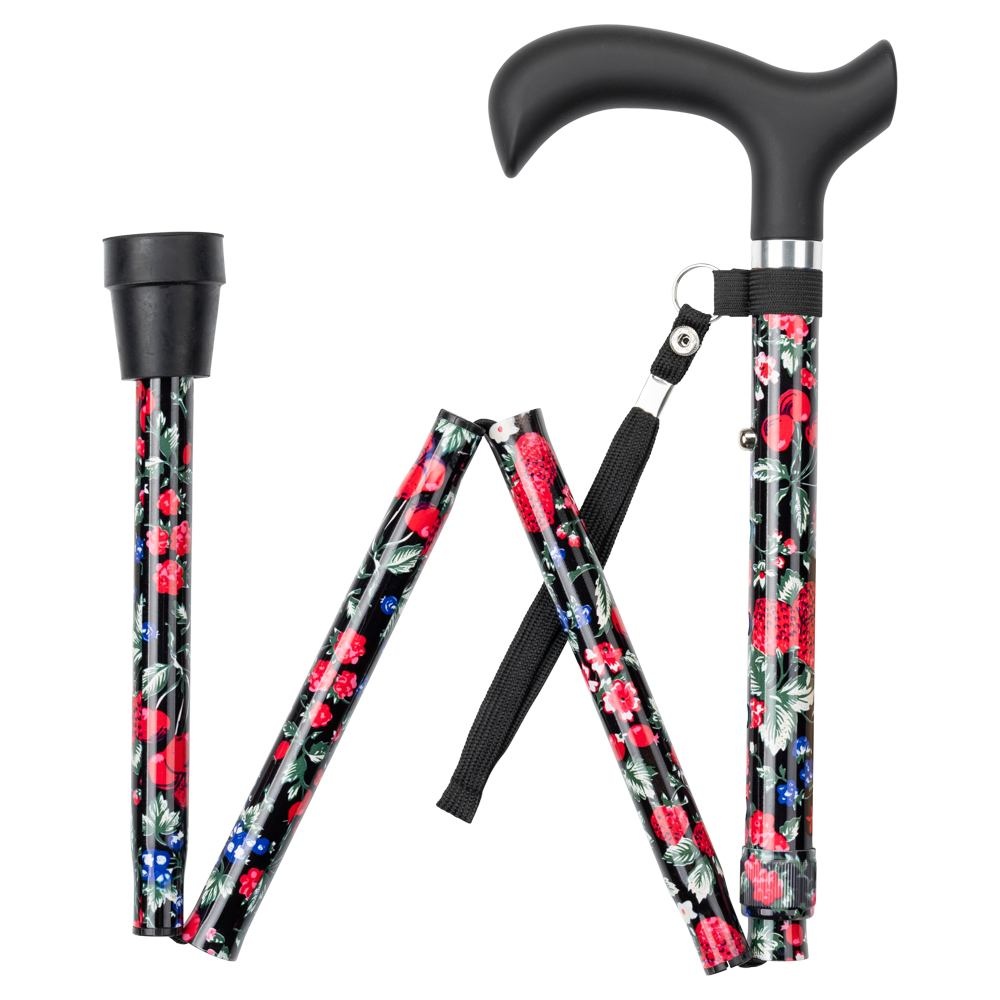 MultiMotion Wandelstok opvouwbaar - Fruit print