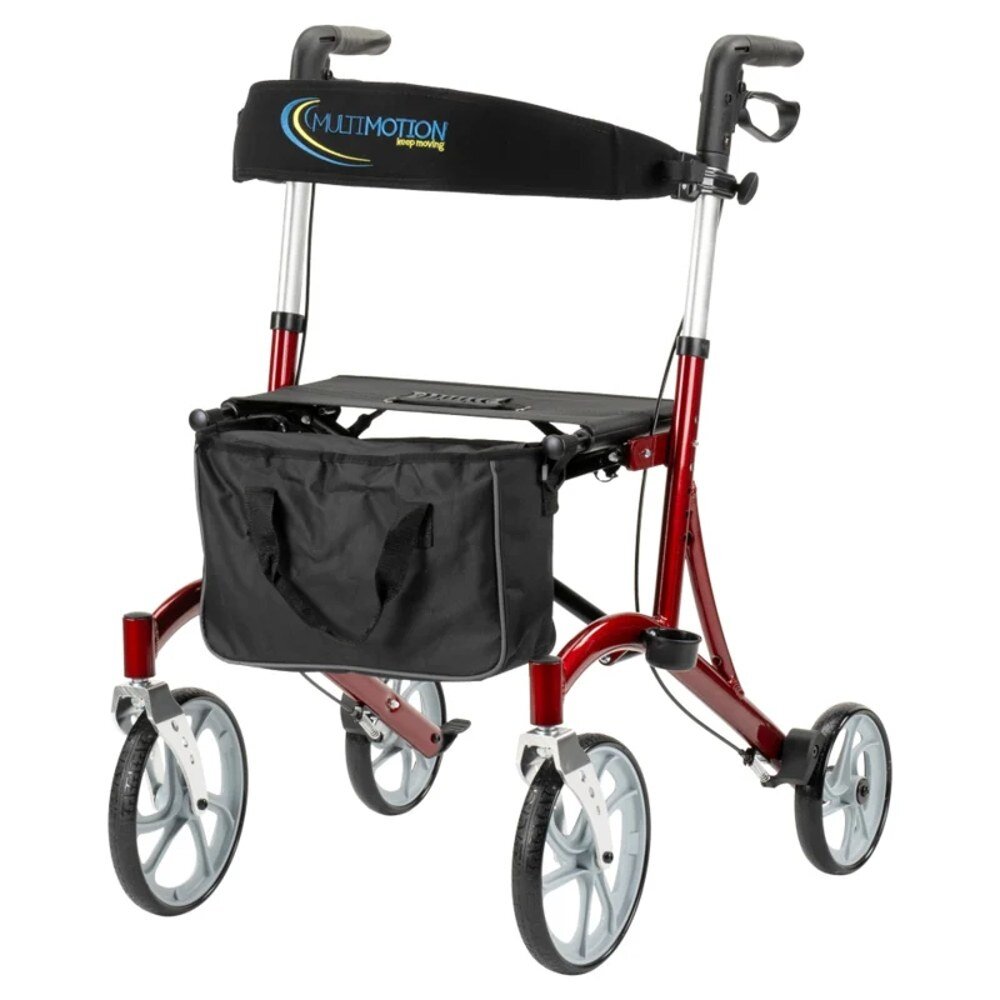 MultiMotion MultiMotion Cruiser lichtgewicht rollator - Rood