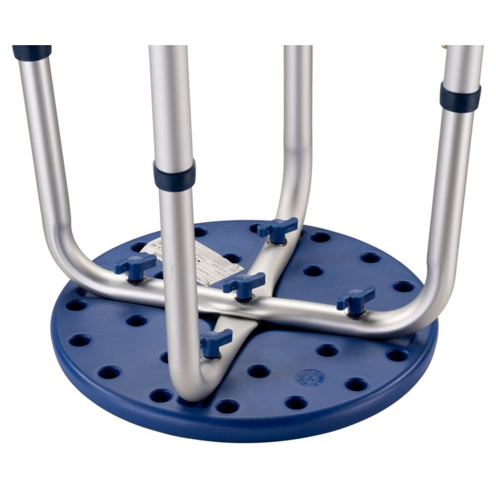 MultiMotion Douchekruk rond BLAUW MultiMotion Douchekruk rond BLAUW