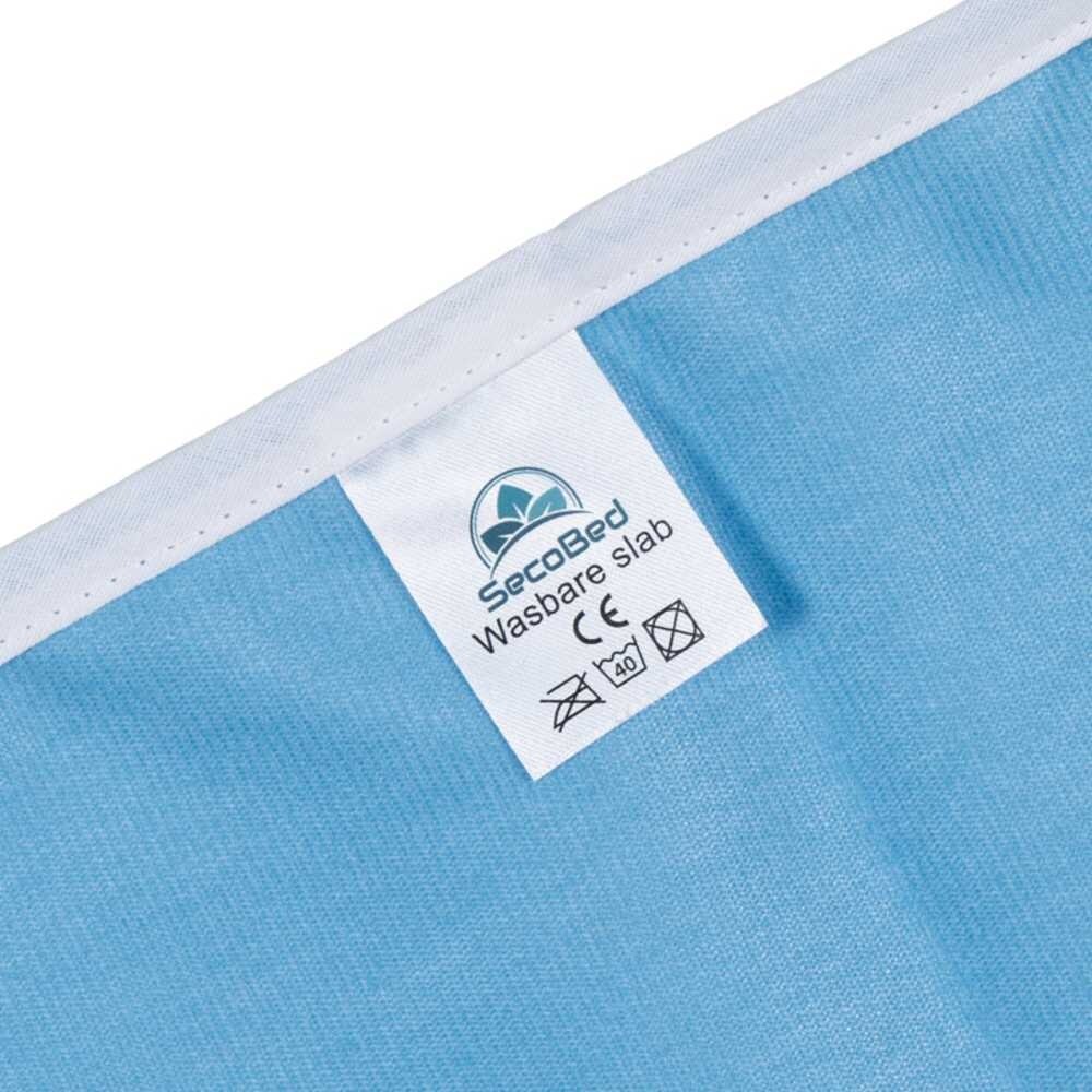 Secobed Wasbare slab volwassenen GERUIT BLAUW