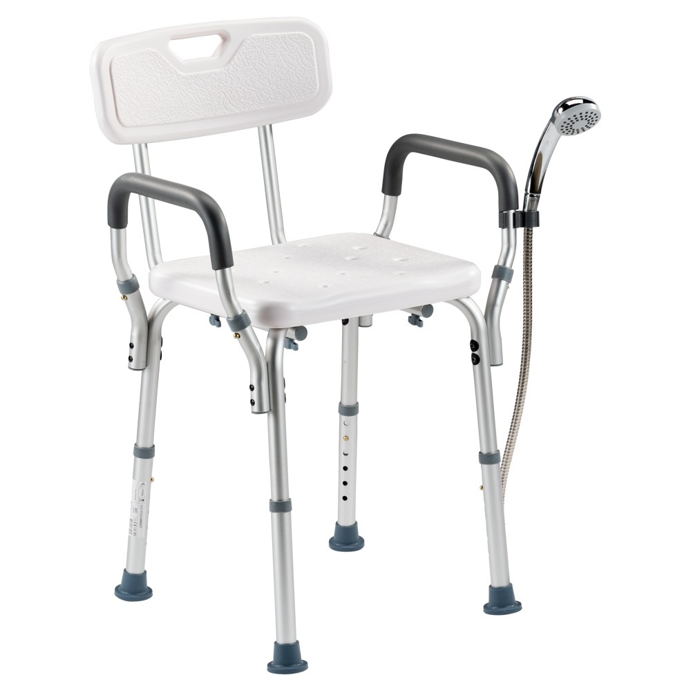 MultiMotion Douchestoel Verstelbaar met armleuningen