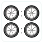 Rehasense Set extra zachte wielen (Rehasense Server & Server CF)