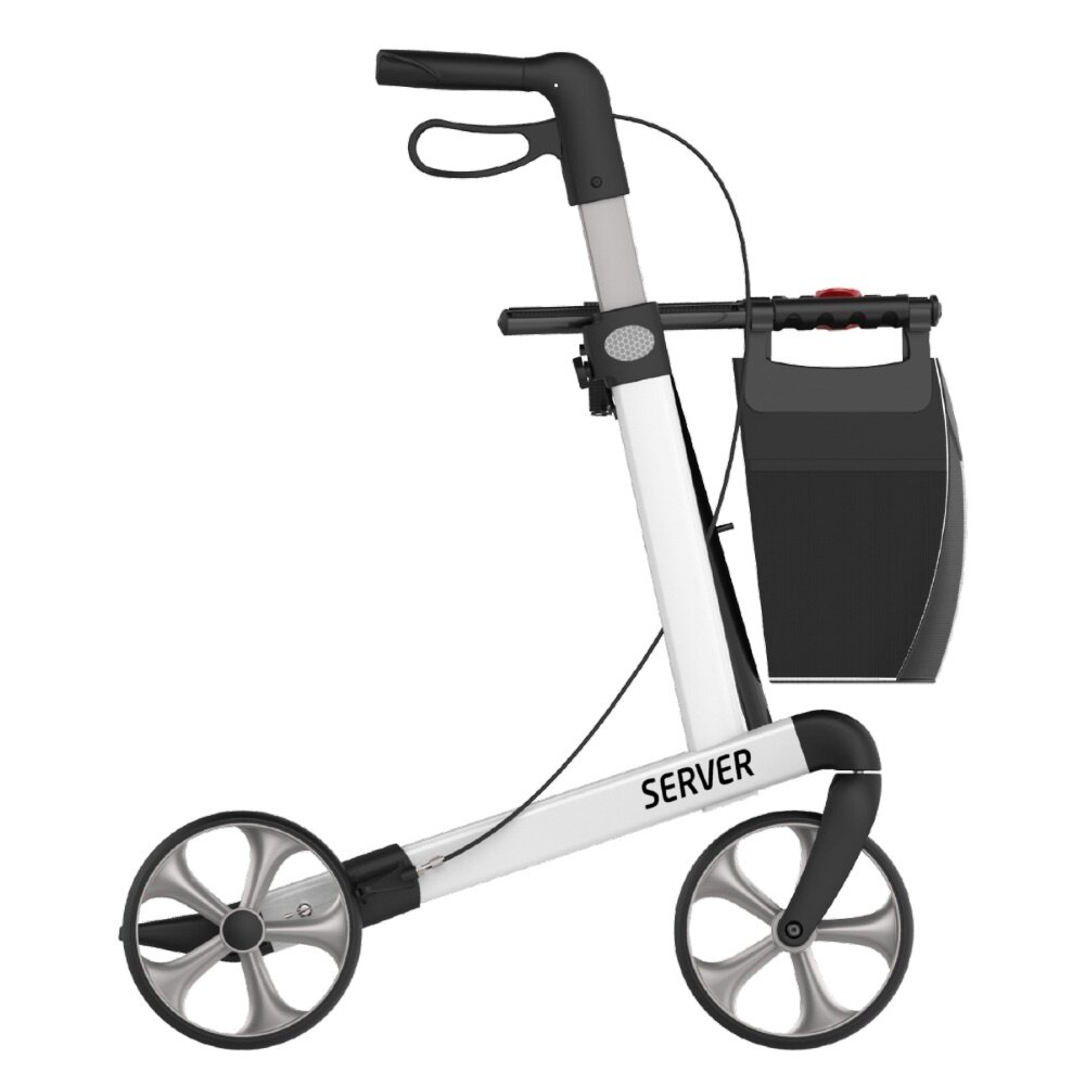 Rehasense Rehasense Server lichtgewicht rollator STANDARD - Wit
