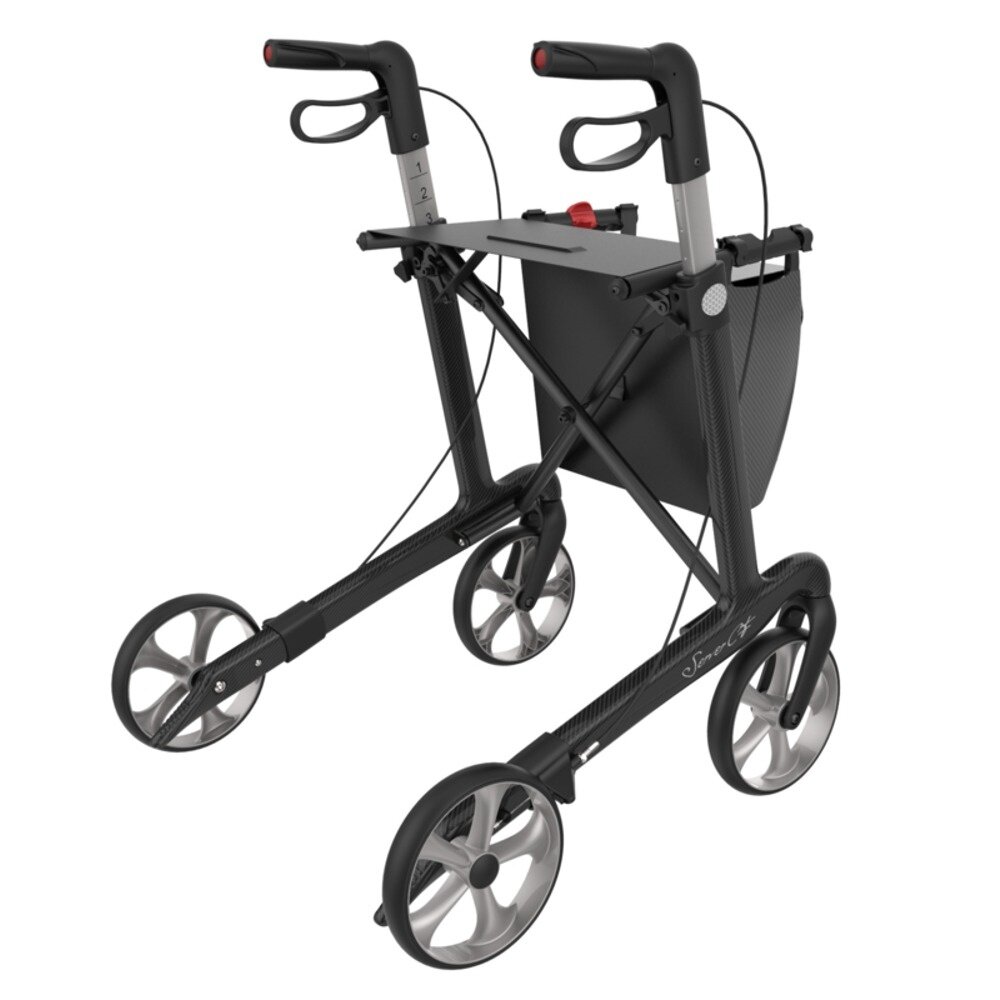 Rehasense Rehasense Server CF carbon ultralichtgewicht rollator