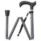MultiMotion Wandelstok opvouwbaar - Ruitjes