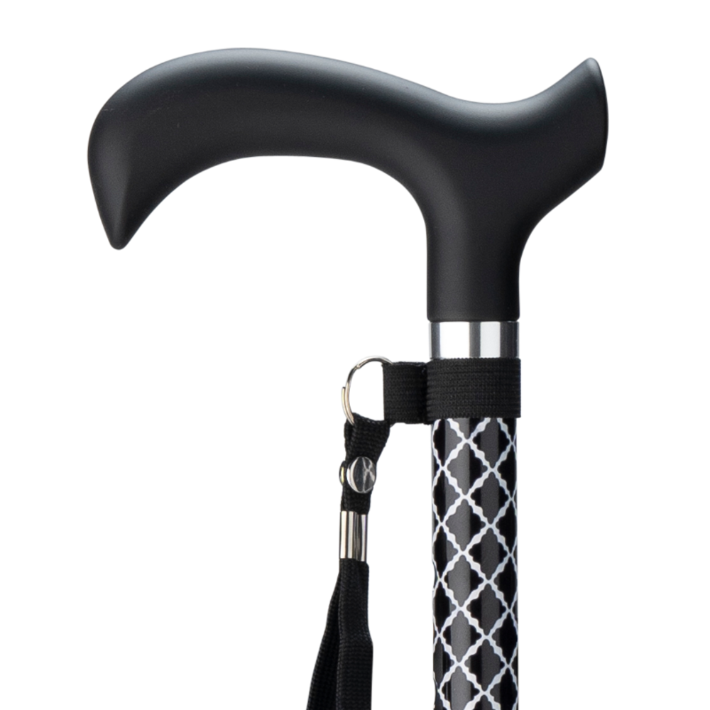 MultiMotion Wandelstok opvouwbaar - Ruitjes