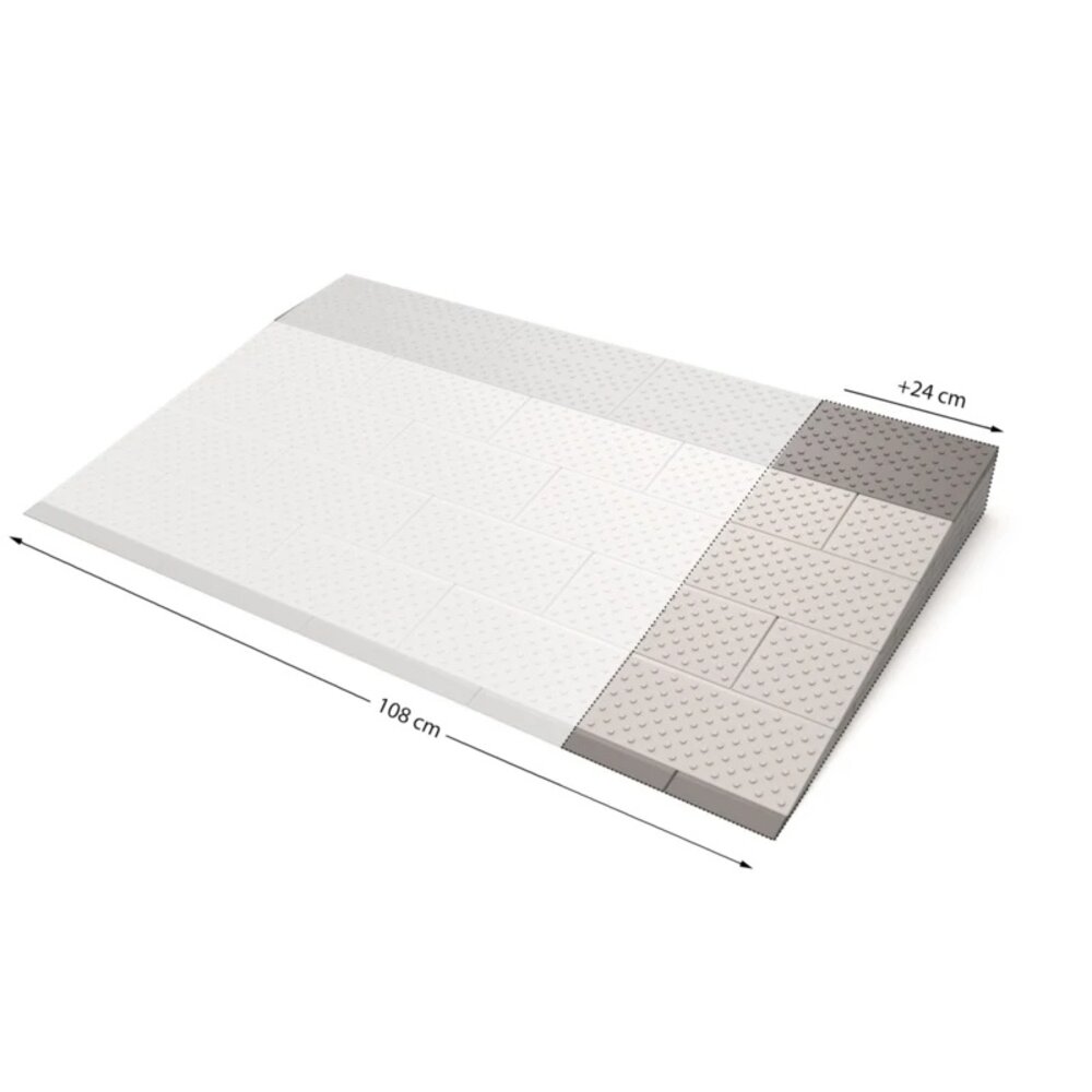 SecuCare Verbredingsset 24 cm voor modulaire drempelhulp 5 laags