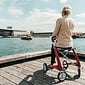 By ACRE By ACRE Carbon ultralight rollator Wide - Rood