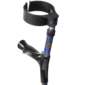MultiMotion Elleboogkrukken ergonomisch blauw met Paisley print