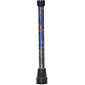 MultiMotion Elleboogkrukken ergonomisch blauw met Paisley print
