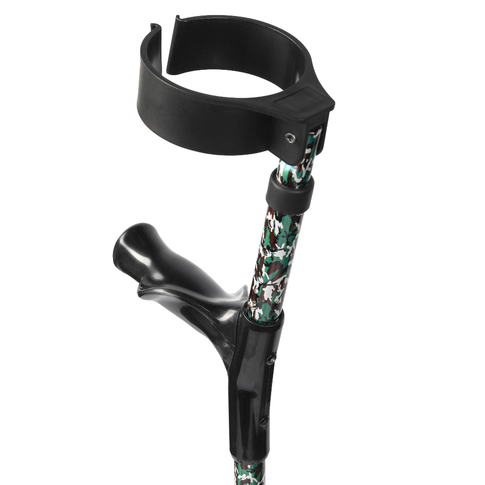 MultiMotion Elleboogkrukken ergonomisch met camouflage print