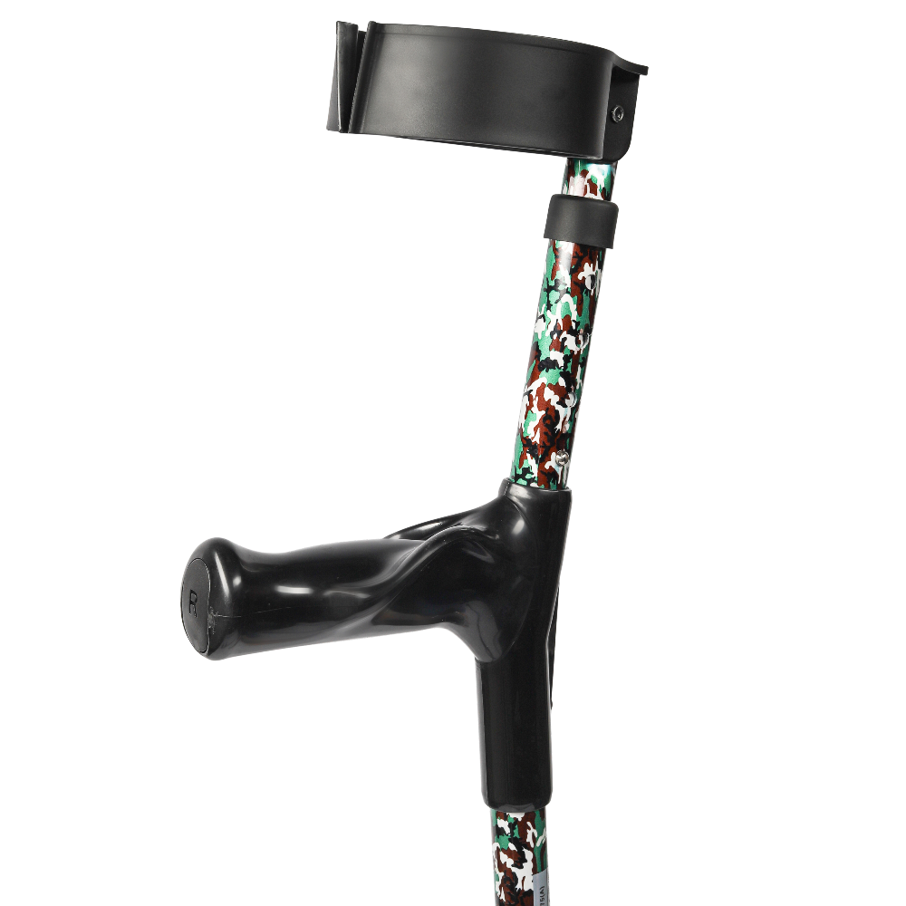MultiMotion Elleboogkrukken ergonomisch met camouflage print