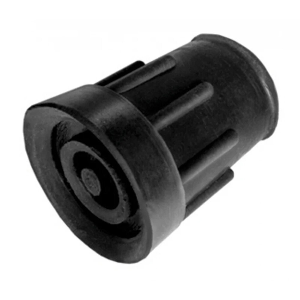 MultiMotion Kruk en stokdoppen per 2 - 19 mm zwart