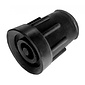 MultiMotion Kruk en stokdoppen per 2 - 19 mm zwart