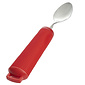 MultiMotion Theelepel - Aangepast bestek - verdikt, buigzaam, extra grip. - ROOD