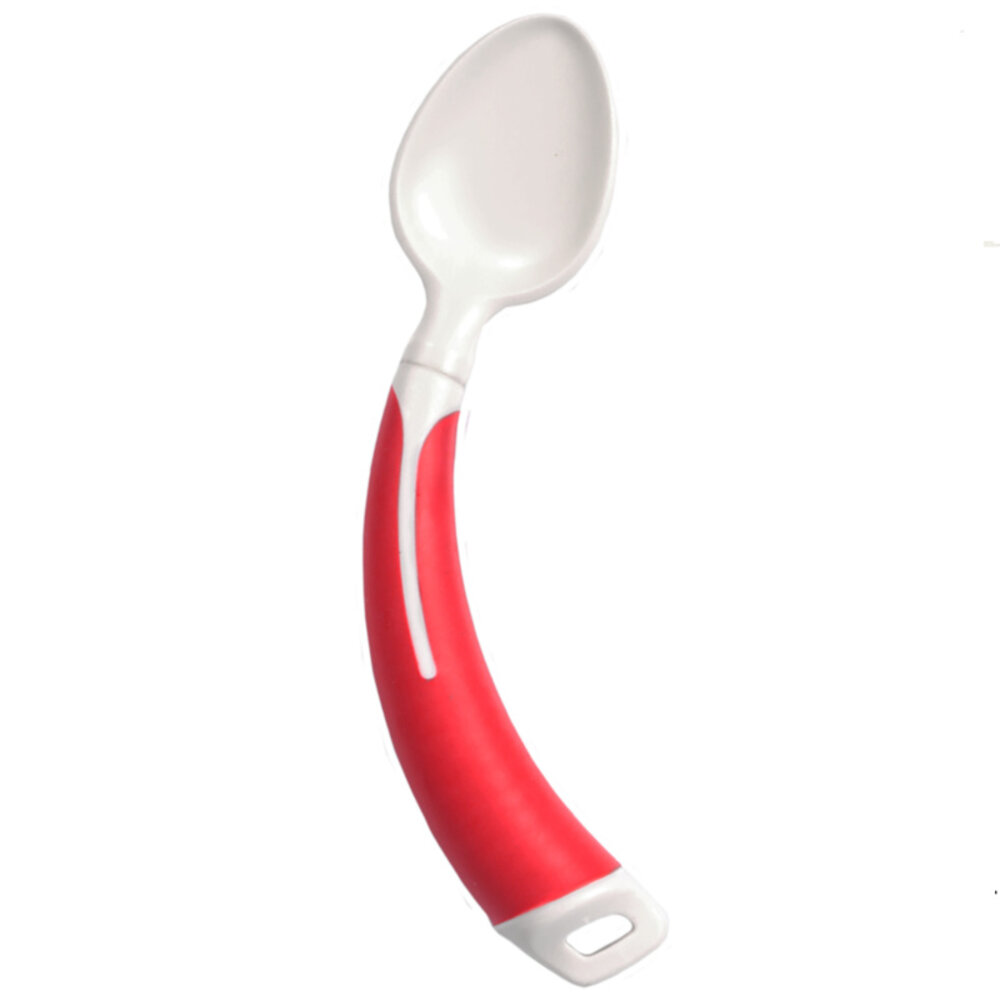 MultiMotion Lepel linkshandig, gebogen - Aangepast bestek - ROOD