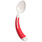 MultiMotion Lepel linkshandig, gebogen - Aangepast bestek - ROOD
