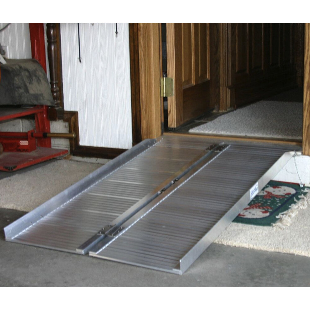 MultiMotion Opvouwbare oprijplaat aluminium - 61 cm