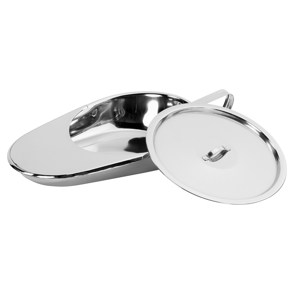 MultiMotion Bedpan ovaal RVS / ondersteek
