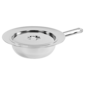 MultiMotion Bedpan rond RVS / ondersteek