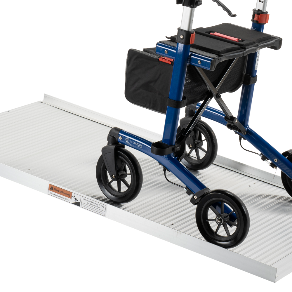 MultiMotion Oprolbare oprijplaat aluminium 152 cm