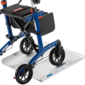 MultiMotion Opvouwbare oprijplaat aluminium - 61 cm