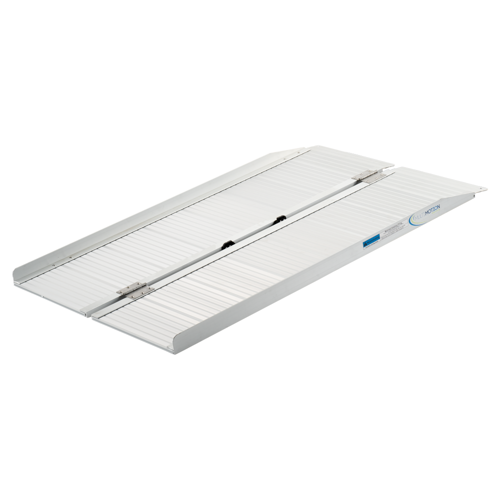 MultiMotion Opvouwbare oprijplaat aluminium - 122 cm