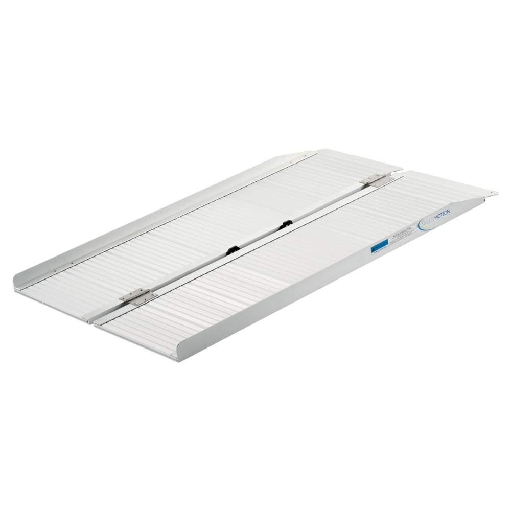 MultiMotion Opvouwbare oprijplaat aluminium - 122 cm
