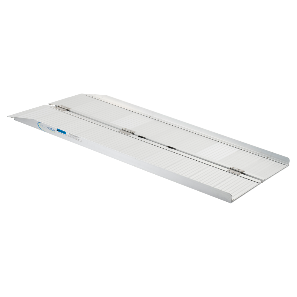 Oprijplaat aluminium - 213,5 x 90cm - Opvouwbaar - max 400 kg - Tools-n-More Gereedschappen