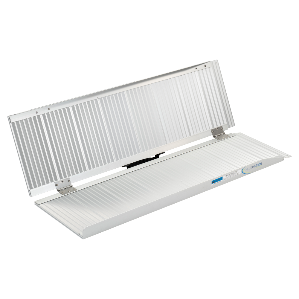 MultiMotion Opvouwbare oprijplaat aluminium - 152 cm