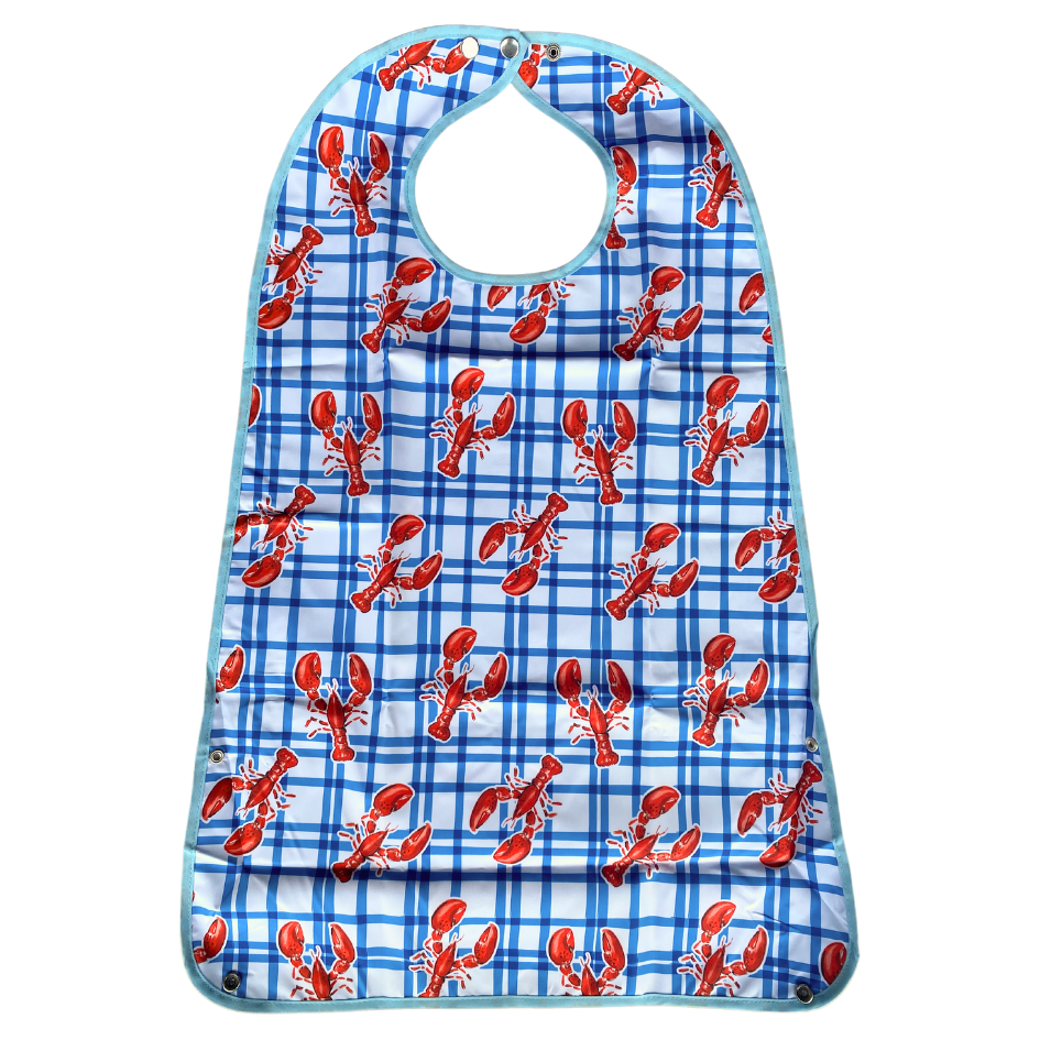 MultiMotion Wasbare slab volwassenen met opvangbak - Kreeften