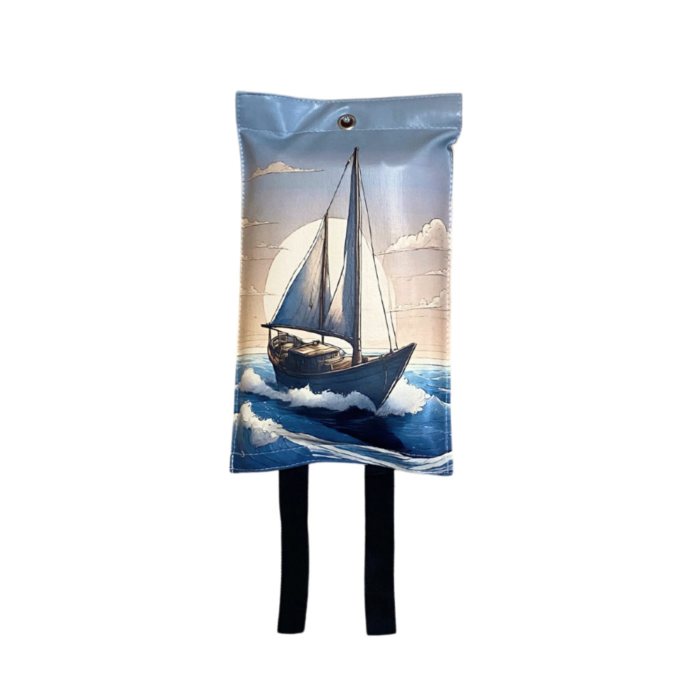 MultiMotion Design blusdeken - Zeilboot