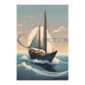 MultiMotion Design blusdeken - Zeilboot