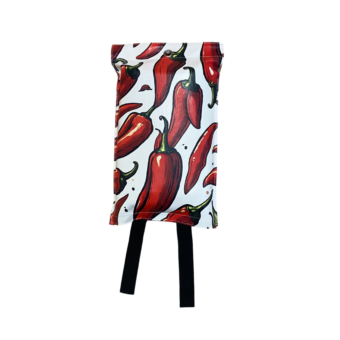 MultiMotion Design blusdeken - Rode pepers