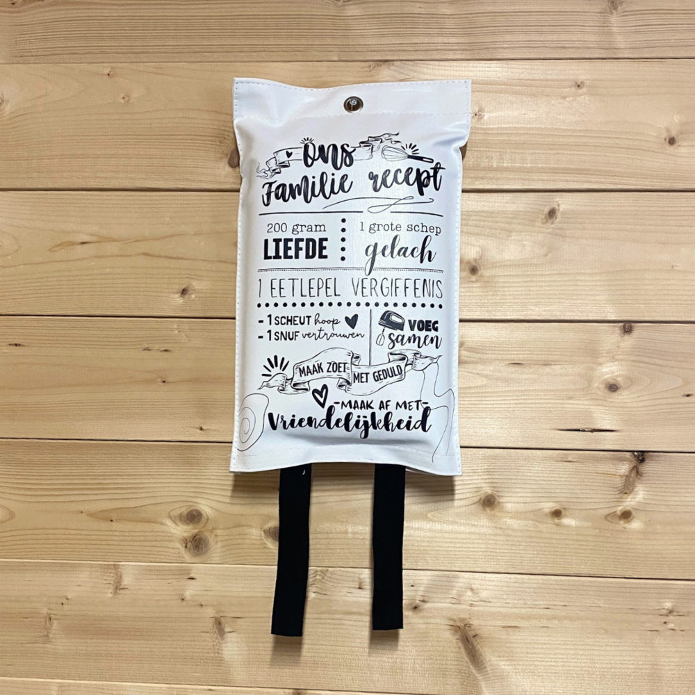 MultiMotion Design blusdeken - Keuken quote