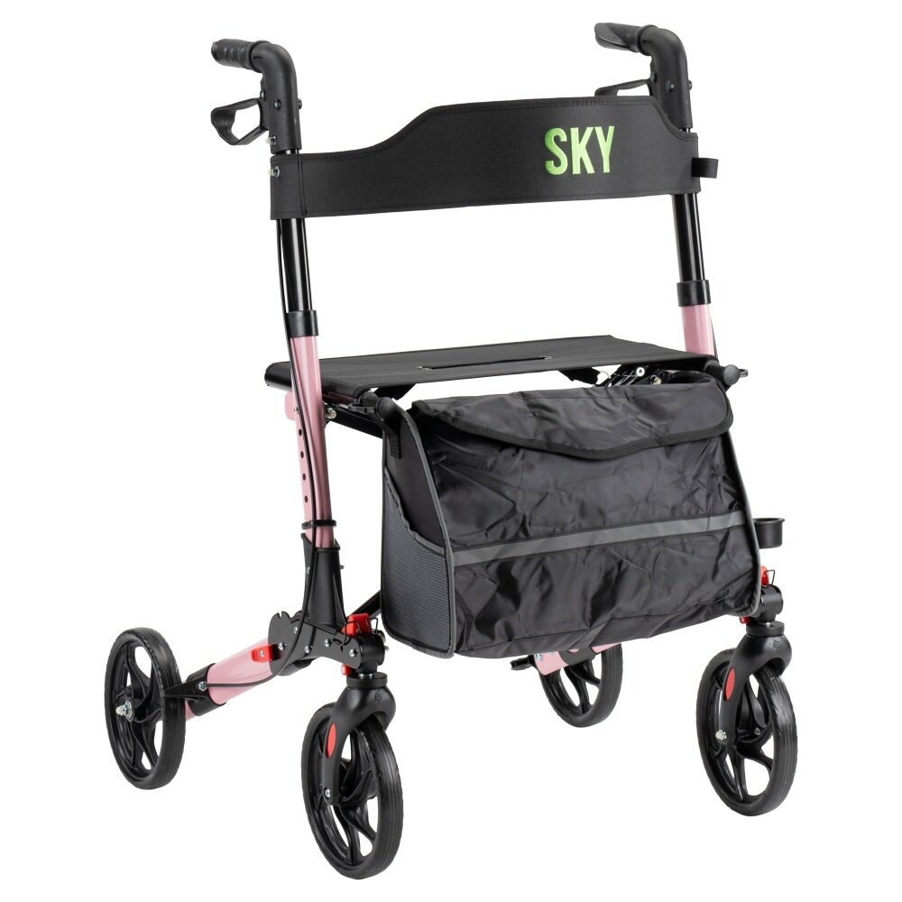 Sky Sky lichtgewicht rollator - Roze