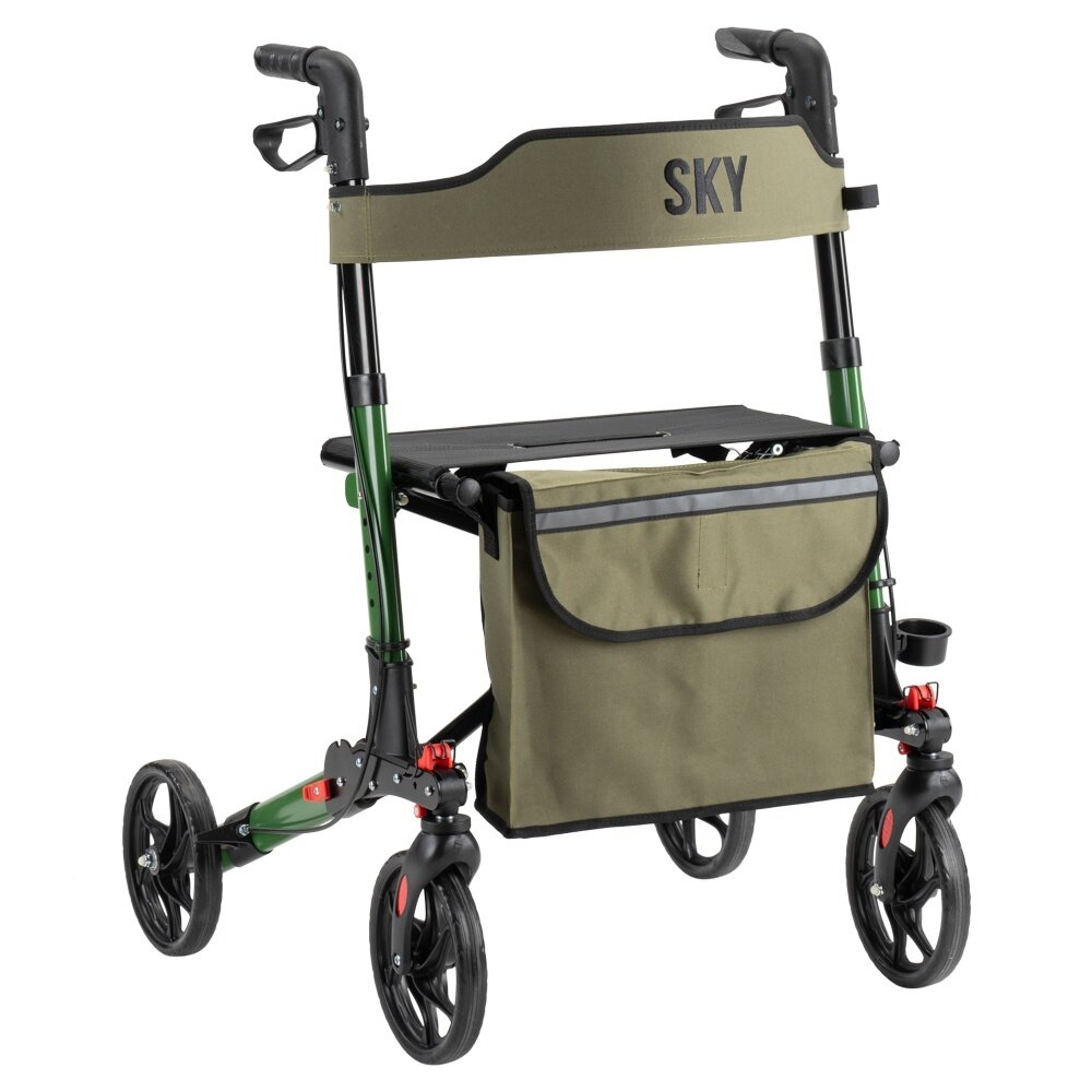 Sky Sky Special Edition lichtgewicht rollator - Groen
