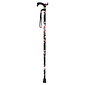 MultiMotion MultiMotion Premium wandelstok - volledige zwarte bloemen print MultiMotion MultiMotion Premium wandelstok - volledige zwarte bloemen print