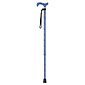 MultiMotion MultiMotion Premium wandelstok - volledige blauwe Paisley print