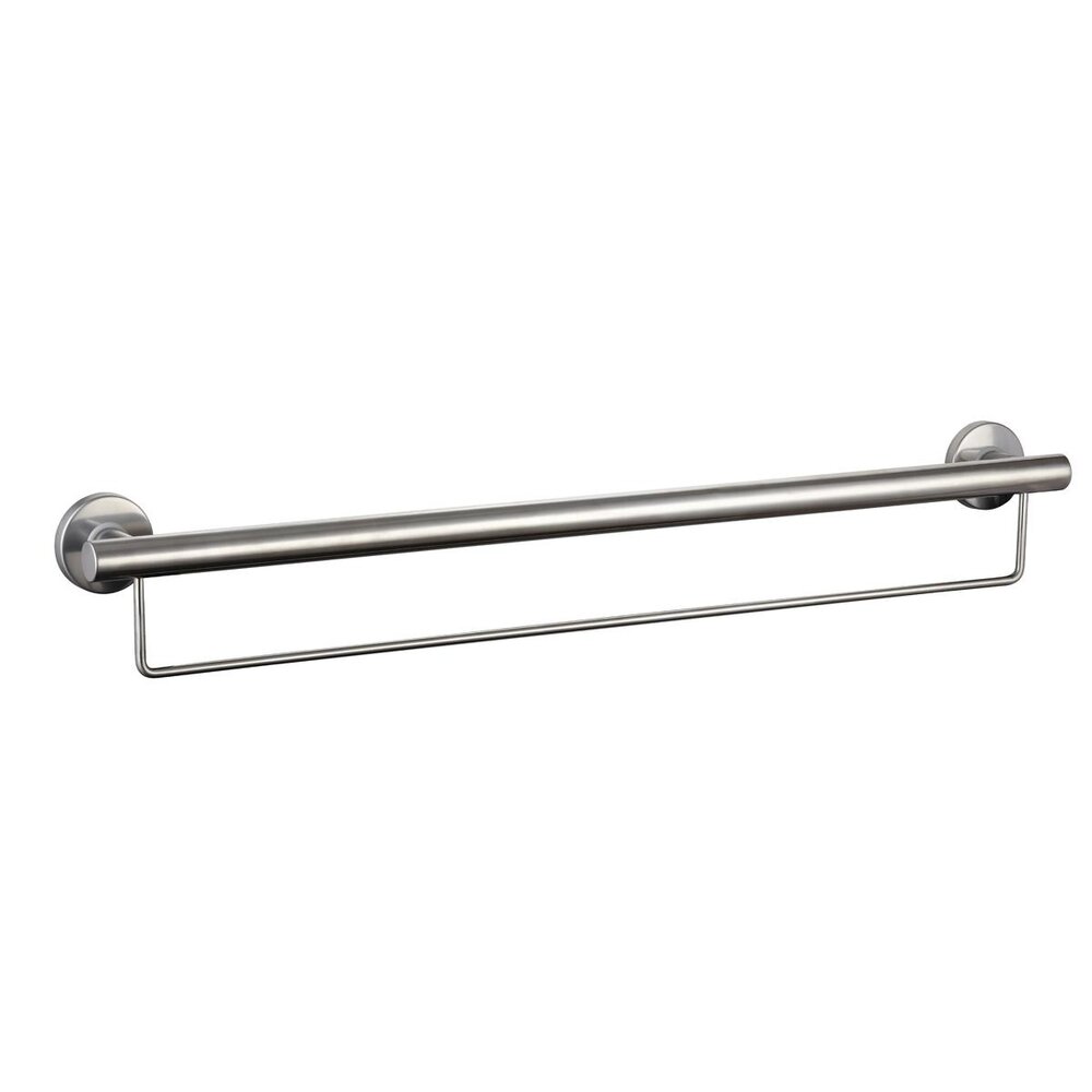 MultiMotion Wandbeugel RVS met handdoekrek 90 cm