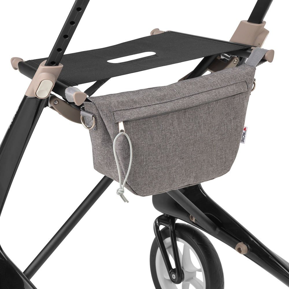 By ACRE By ACRE Carbon ultralight rollator Regular - Zwart