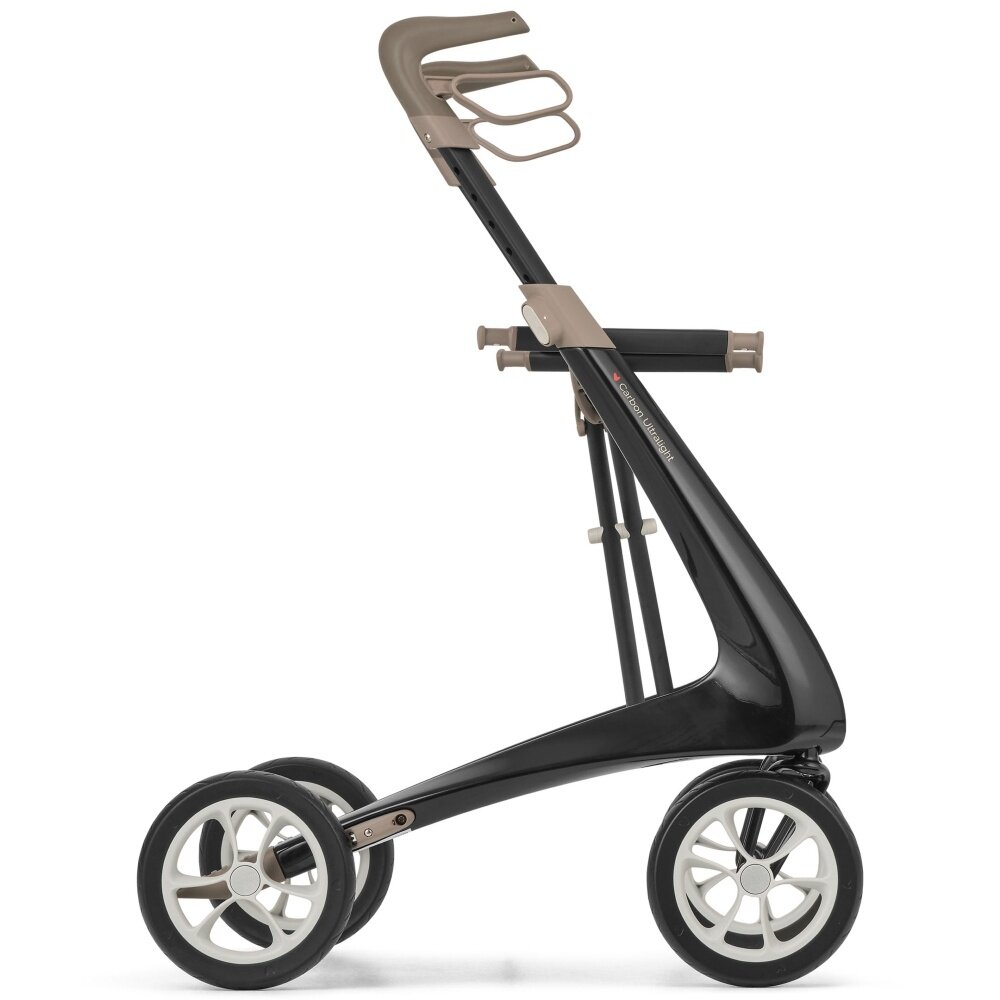 By ACRE By ACRE Carbon ultralight rollator Regular - Zwart