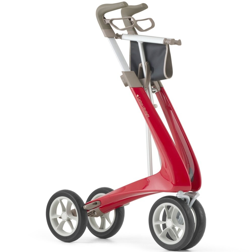By ACRE By ACRE Carbon ultralight rollator Wide - Rood
