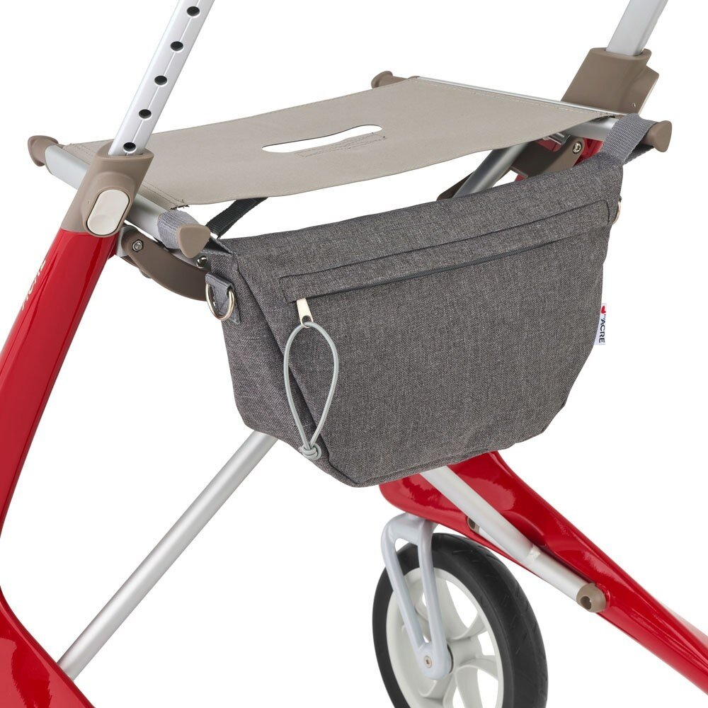 By ACRE By ACRE Carbon ultralight rollator Wide - Rood