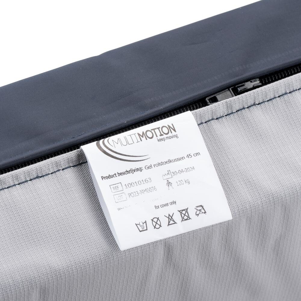 MultiMotion MultiMotion rolstoelkussen met gel kern - 45 cm