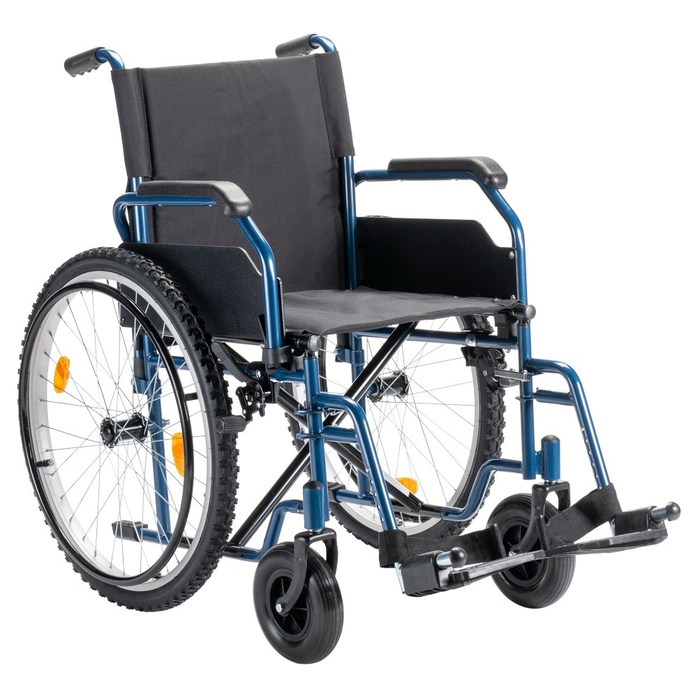 Sky Sky offroad rolstoel met mountainbike luchtbanden - Blauw